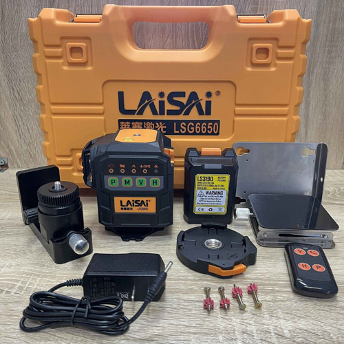 Máy Cân Bằng Laser Laisai LSG6650 12 Tia xanh